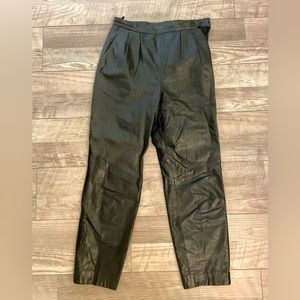 Vintage leather pants